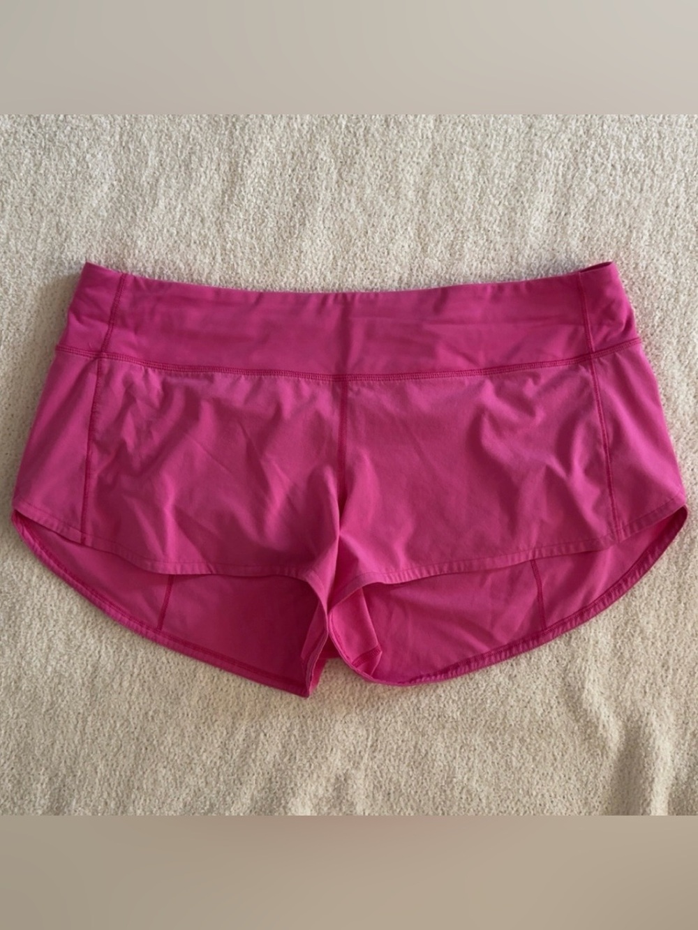 lululemon athletica Bright Pink Athletic Shorts